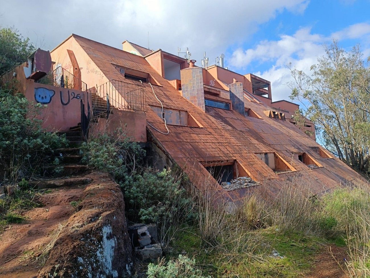 Abandono parador de Firgas