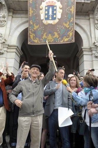 Acto popular en María Pita