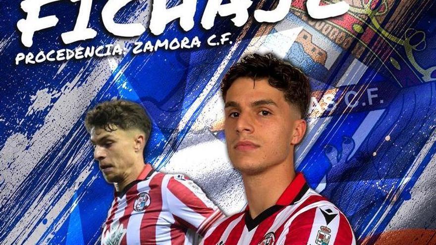 Dani Merchán firma con el Águilas FC