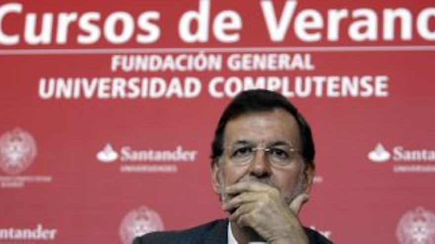 Rajoy está dispuesto a &quot;rescatar&quot; el sentimiento de nación española