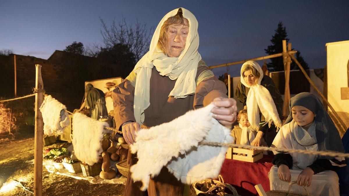 El Pessebre Vivent del Pont Llarg de Manresa serà present diumenge a Montserrat