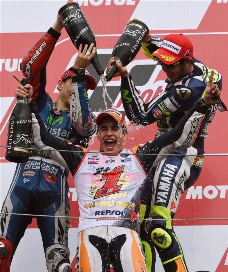 Márquez, bicampeón de MotoGP