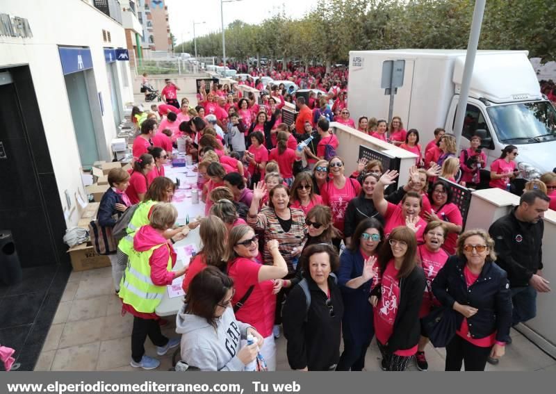 Marcha contra el cáncer de mama en Castellón