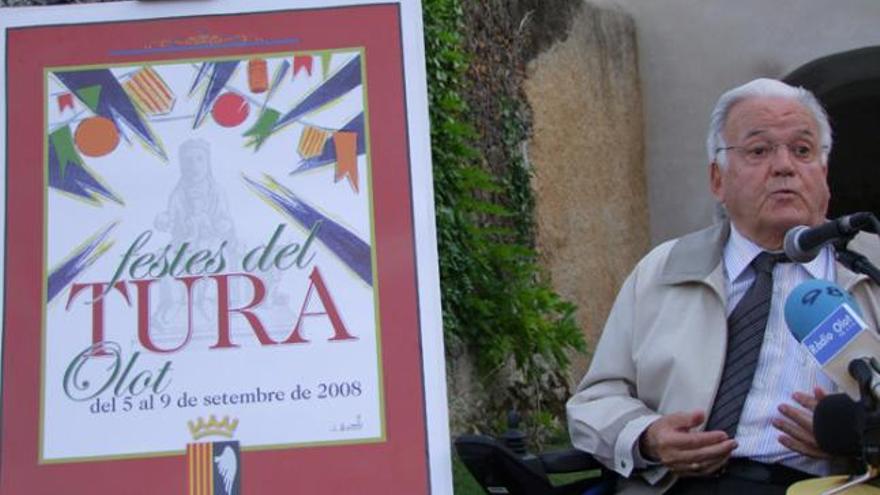 Festes del Tura d&#039;Olot El pintor Juli Batallé ha fet el cartell d&#039;aquest any