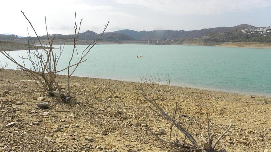 Embalse de La Viñuela.