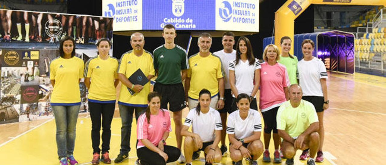 La presentación del programa tuvo lugar en el Gran Canaria Arena.