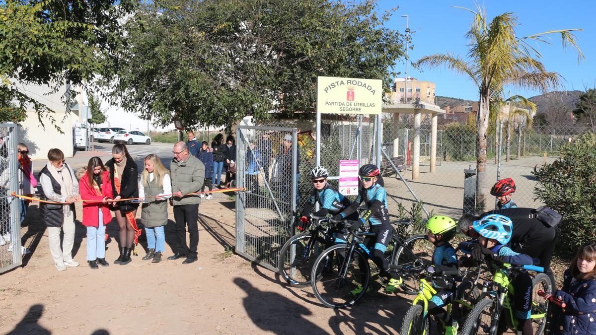 Segorbe inauguró su nueva pista para ciclismo.