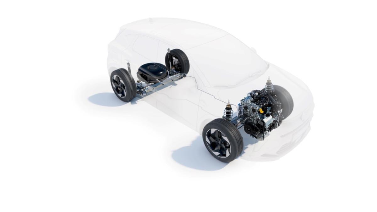 Sistema de propulsión del Renault Captur Eco-G 120 CV