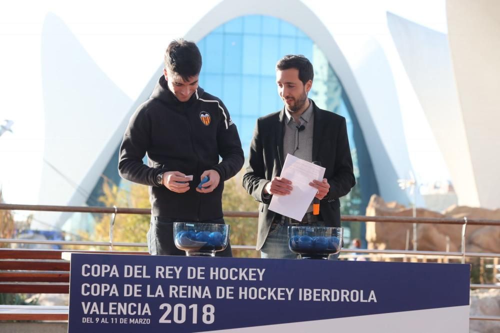 Sorteo Copa del Rey y de la Reina de hockey