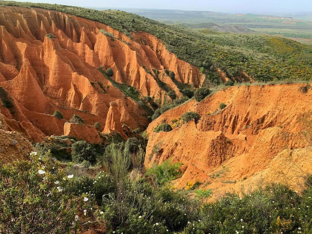 Un paisaje único fruto de la erosión del agua.