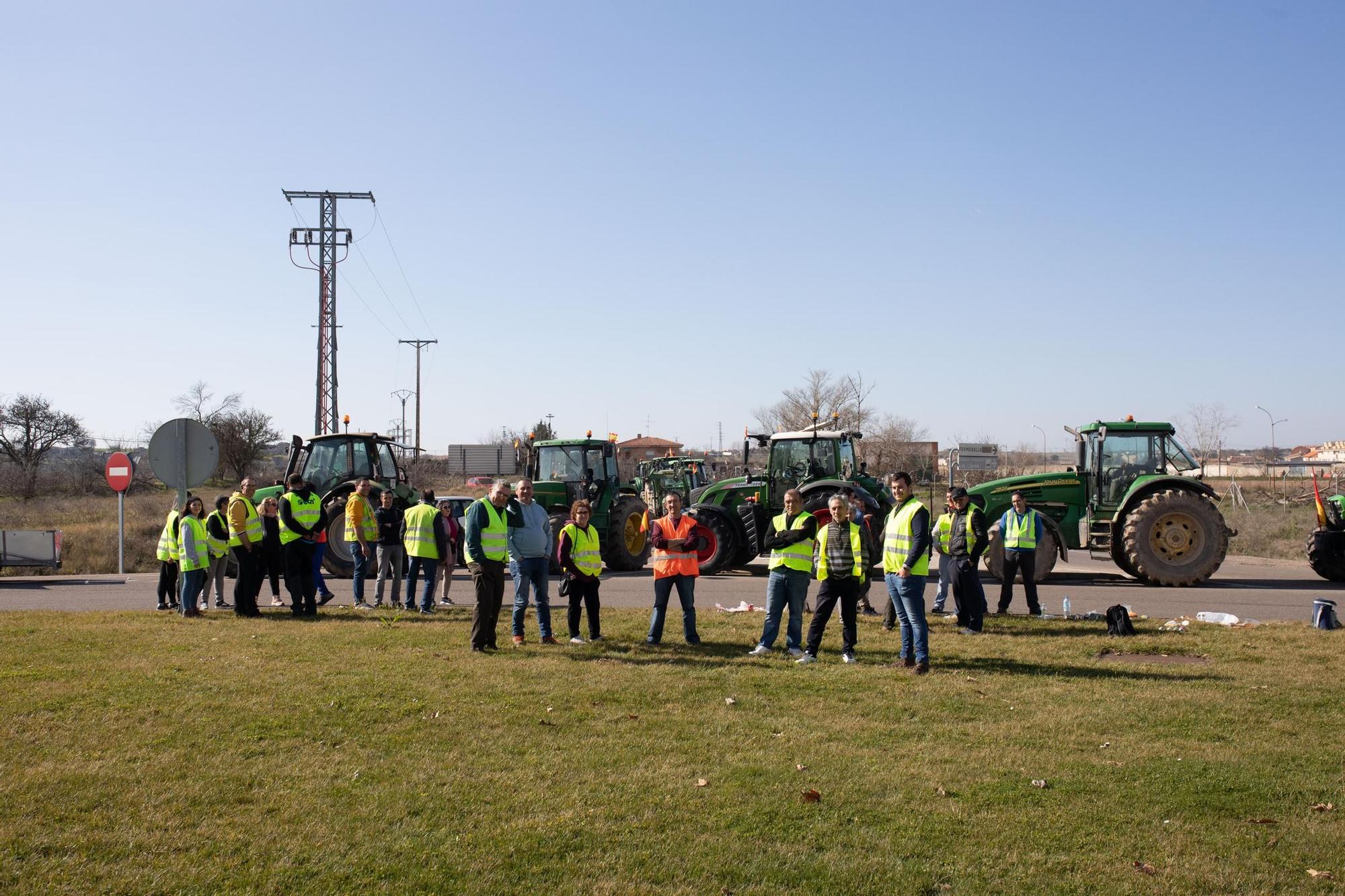 GALERÍA | Tractorada en Zamora: las mejores imágenes de un martes histórico para el campo de la provincia