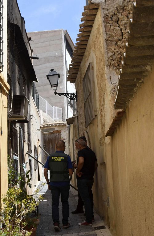 Las imágenes del incendio que ha acabado con la vida de tres personas en Ricote