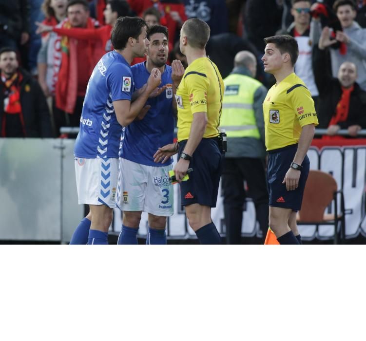 El Real Oviedo pierde ante el Mallorca