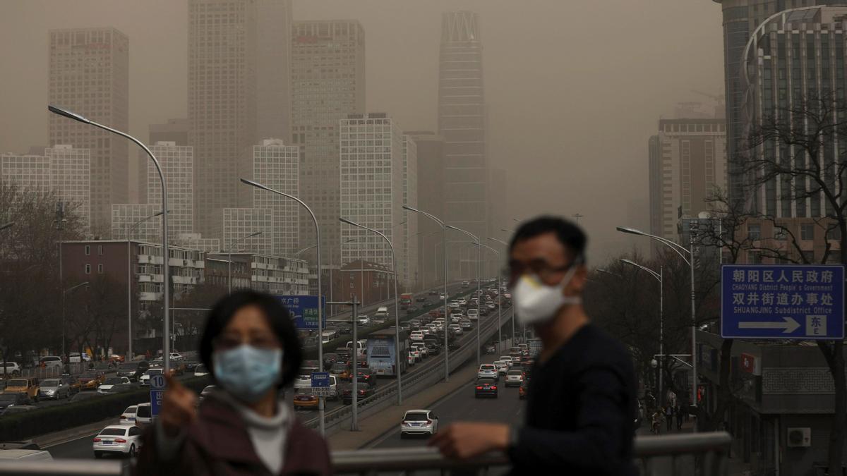 La ciudad de Pekín, la más contaminada del mundo.