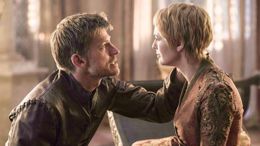 Cersei y Jaime Lannister de &#039;Juego de Tronos&#039;.