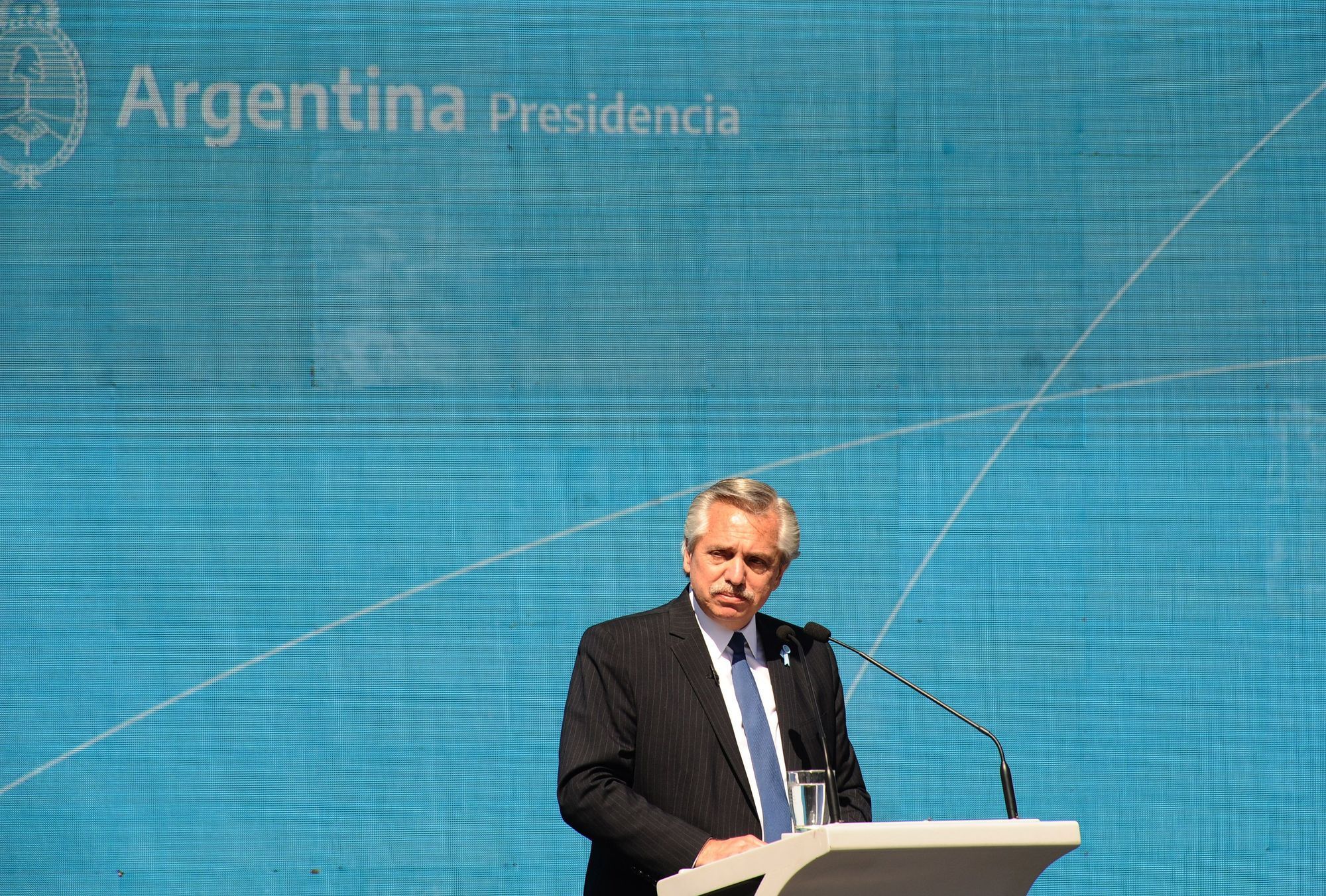 El presidente de Argentina, Alberto Fernández.