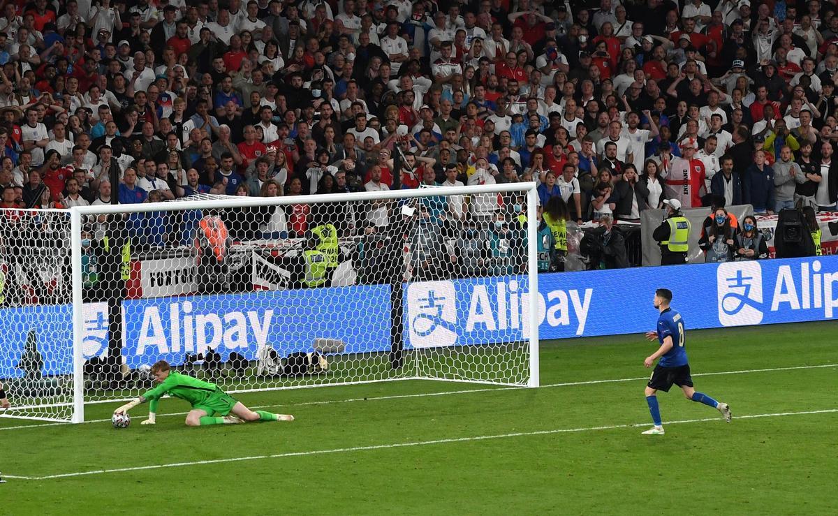 Así fue la tanda de penaltis en la que Italia conquistó la Eurocopa