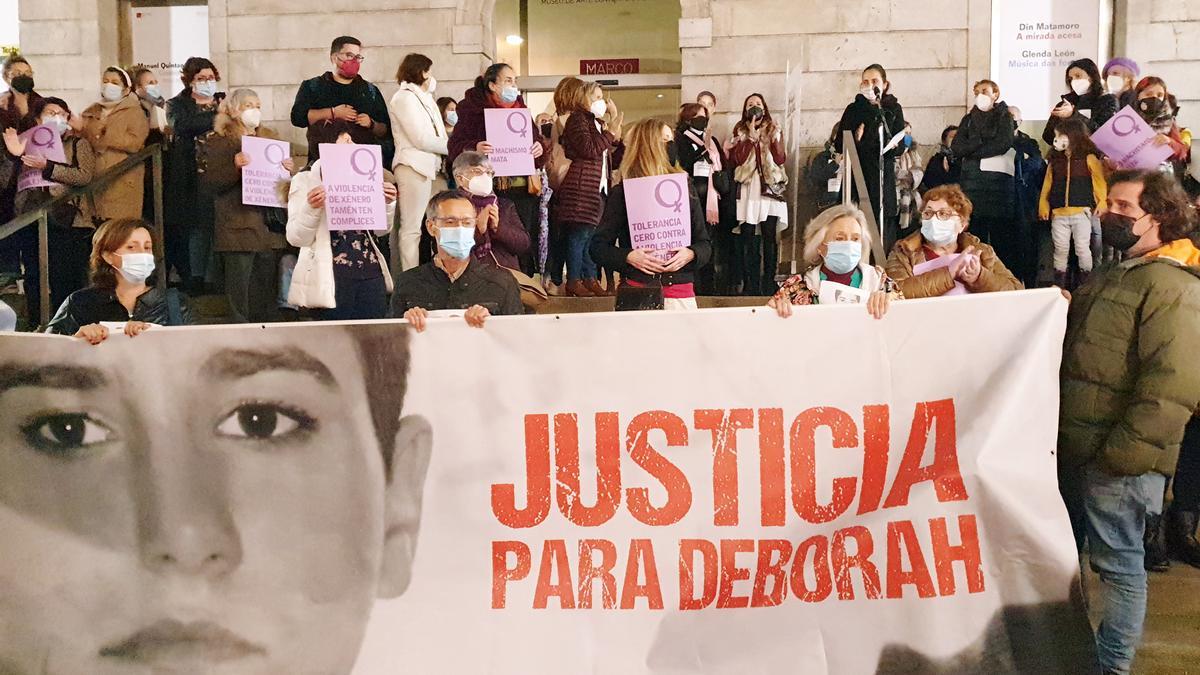 Un acto organizado para pedir justicia en el caso Déborah.