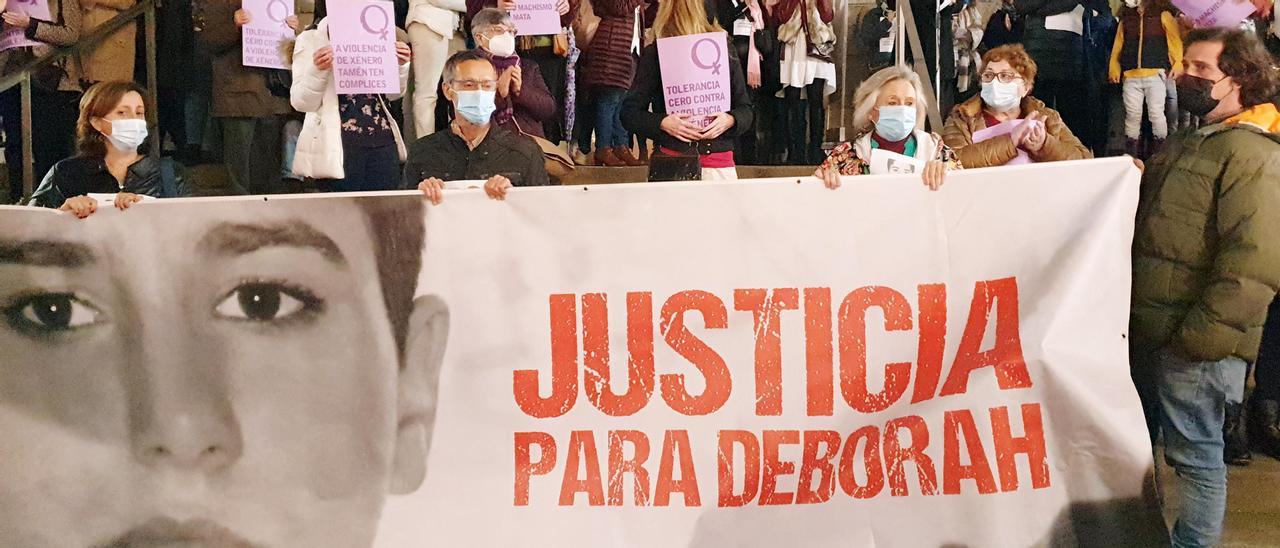 Un acto organizado para pedir justicia en el caso Déborah.
