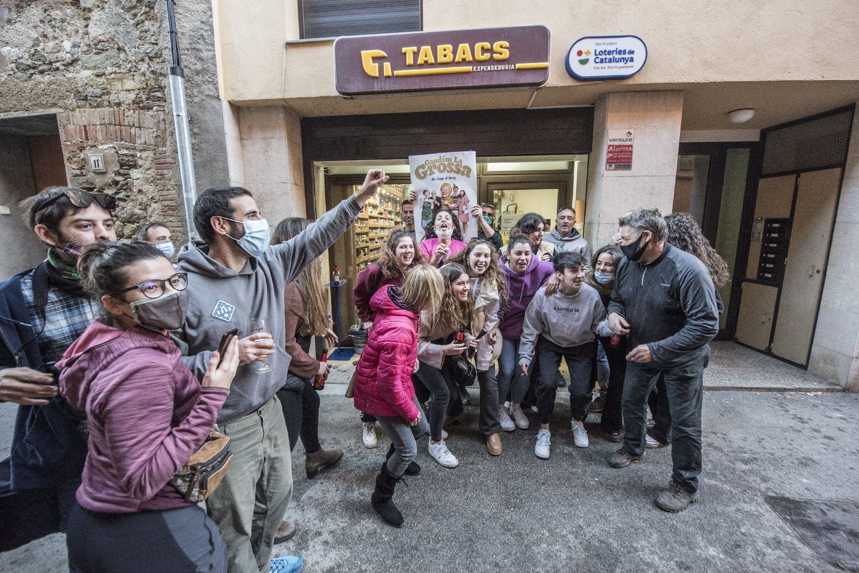 Alegria a Castellterçol pel primer premi de la Grossa de Cap d'Any 2021