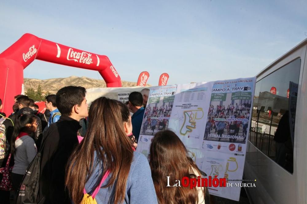 Final Regional Escolar de Cross de Campo a través