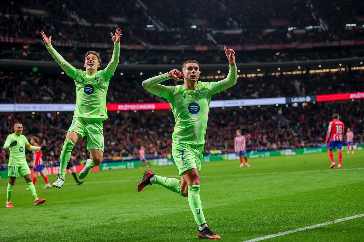 La tremenda celebración del Barça tras remontar al Atlético