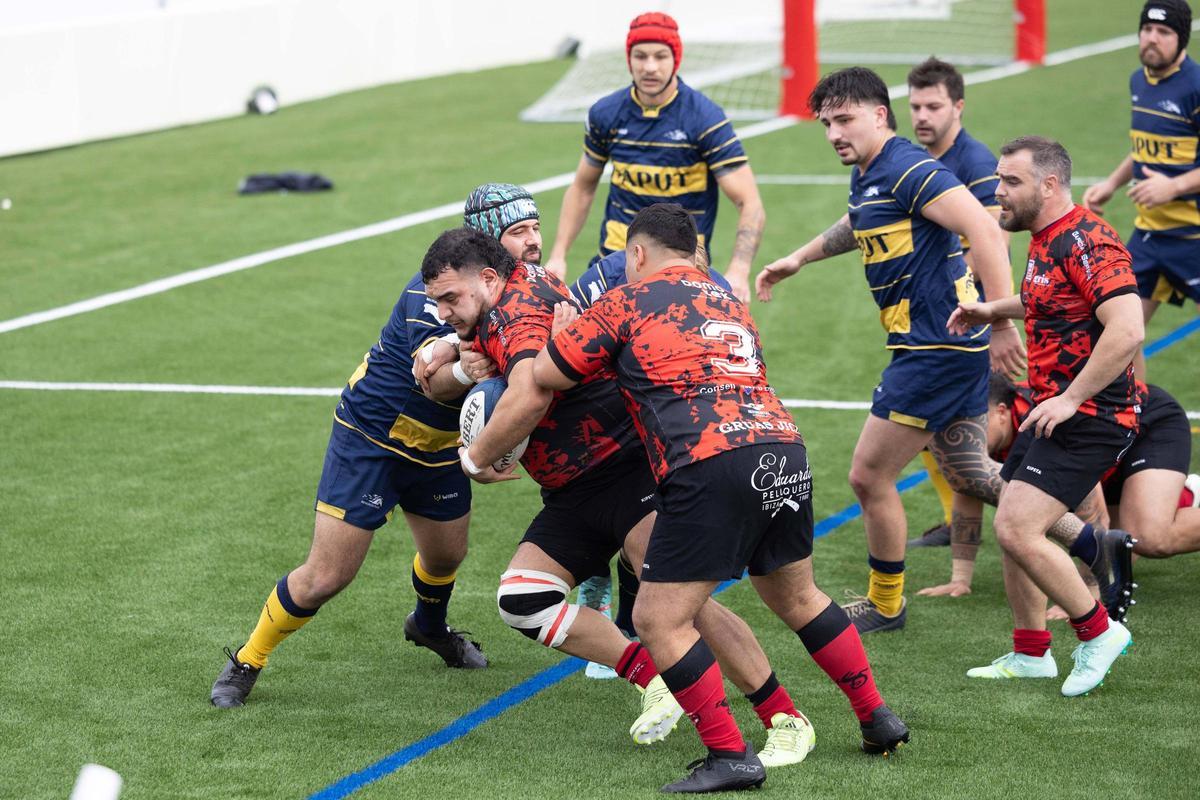 Primer partido en es Putxet: Ibiza Rugby-Menorca