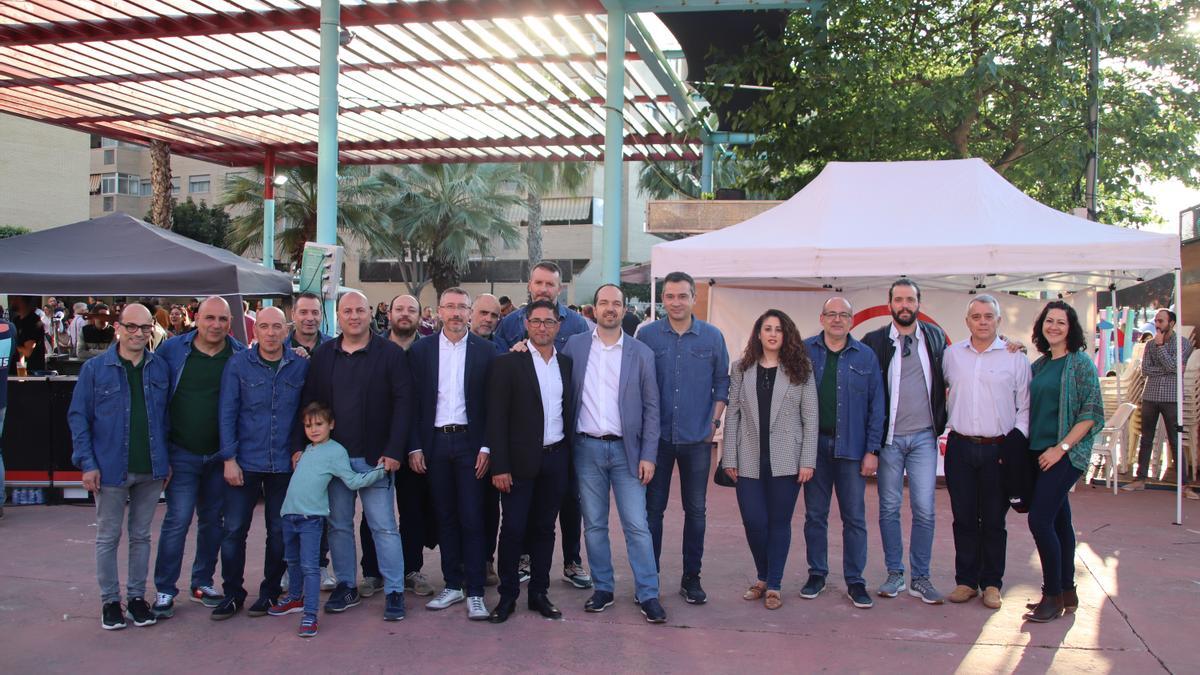 Autoridades y organización de la Fira de la Tapa de Aldaia.