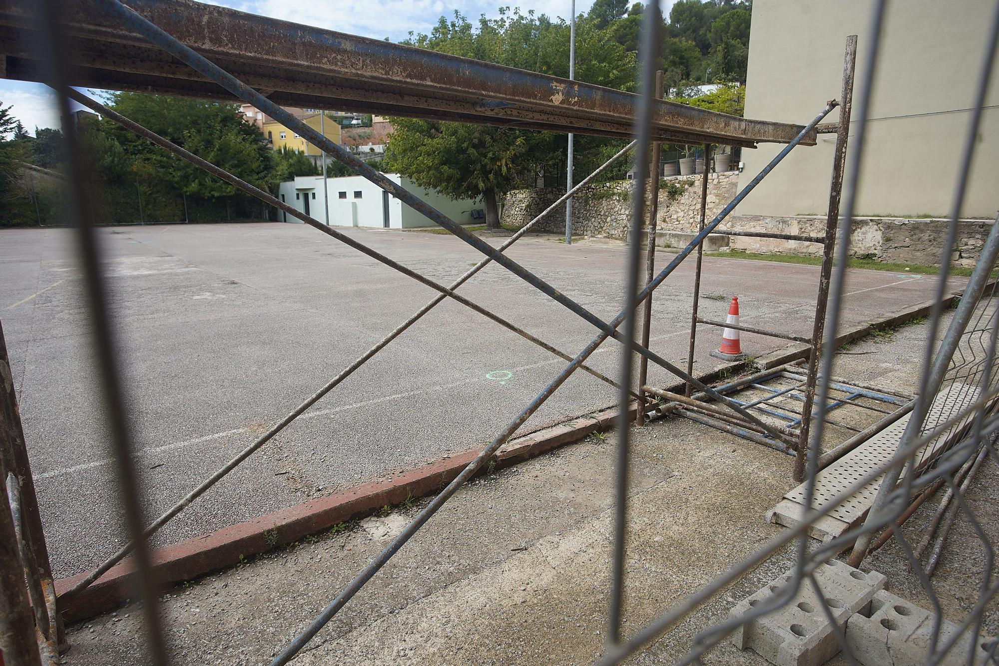 La pista del crec de Sant Daniel, tancada pel reasfaltatge