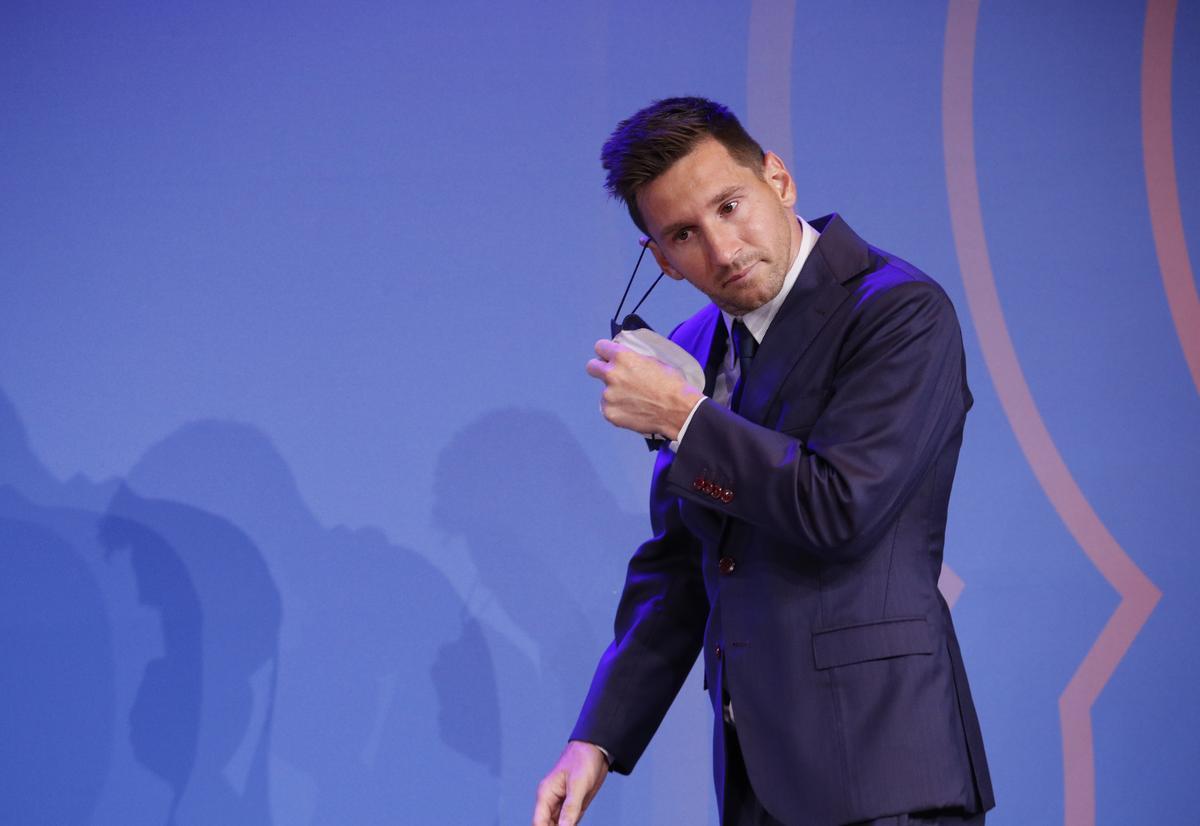 Lionel Messi se despide del Fútbol Club Barcelona Lionel Messi se despide del Fútbol Club Barcelona