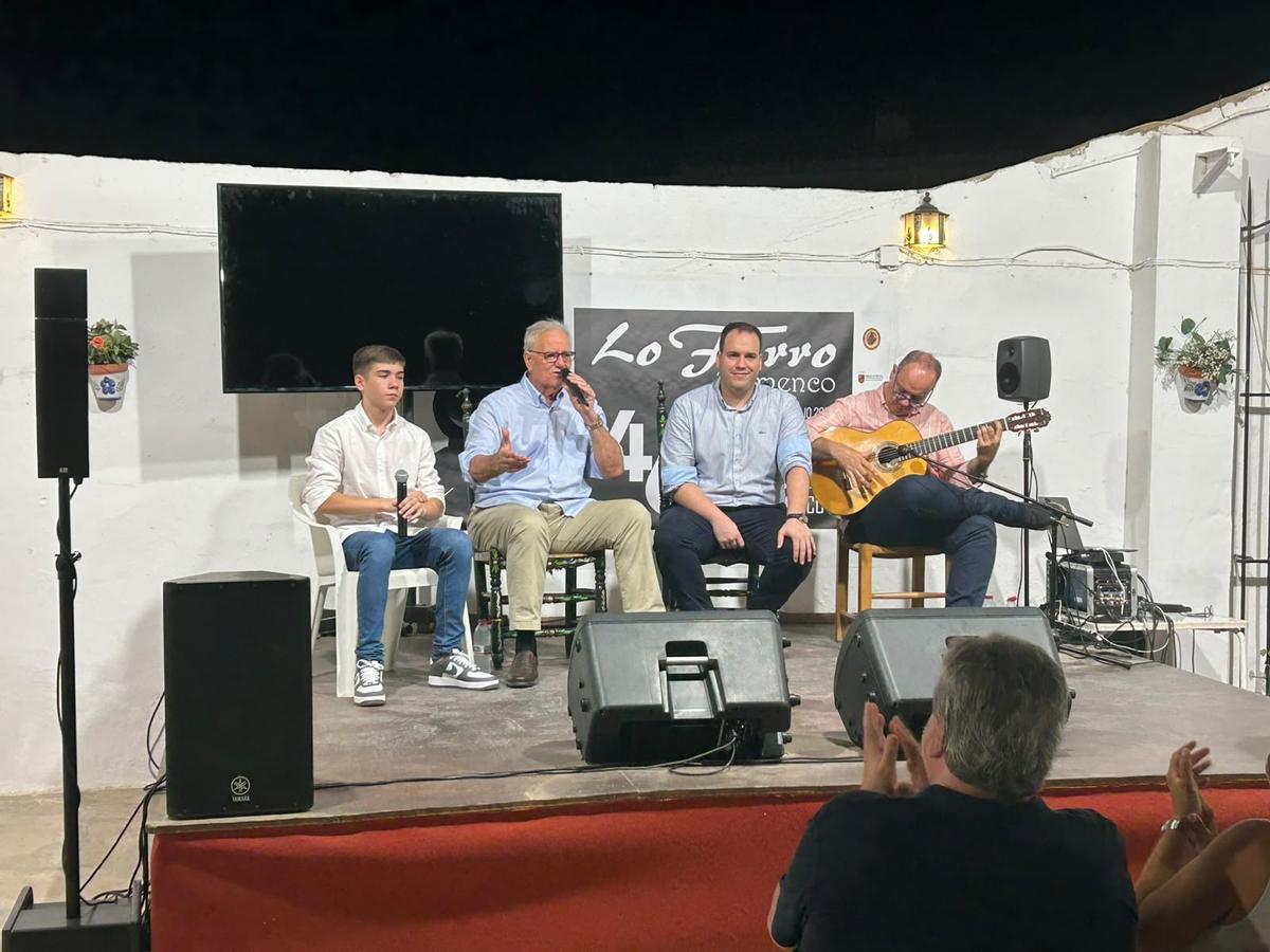 Primeras actividades de la 46ª edición del Festival Internacional de Cante Flamenco de Lo Ferro.
