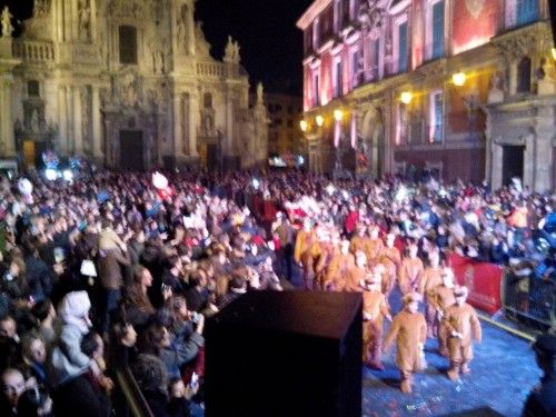 Papa Noel llega a Murcia