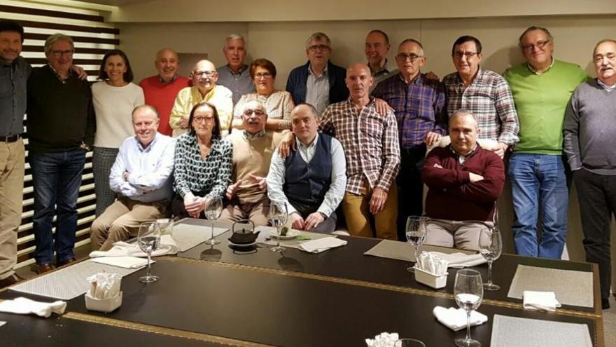 Encuentro de pioneros del Centro de Informática de Caixanova de Vigo, en el año 2018.