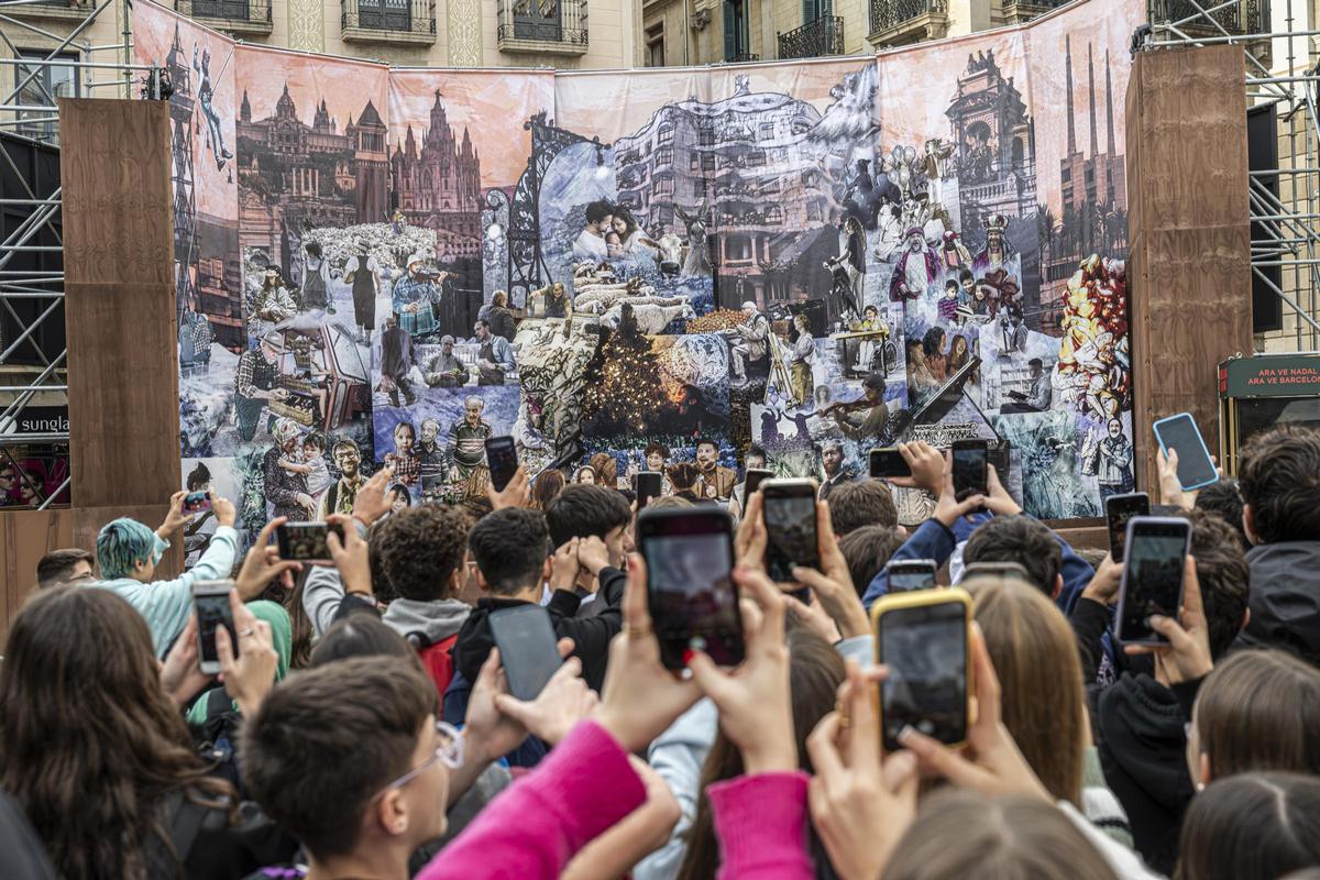 El pessebre de Barcelona obre al públic