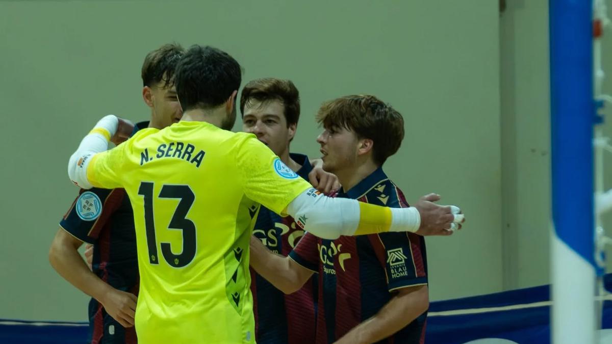 El Levante UD FS se encuentra a mitad tablaen la Segunda División de Fútbol Sala.