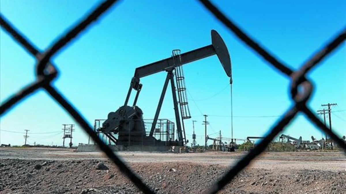 Campo de extracción de petróleo en EEUU, el país que más barriles pondrá en el mercado.
