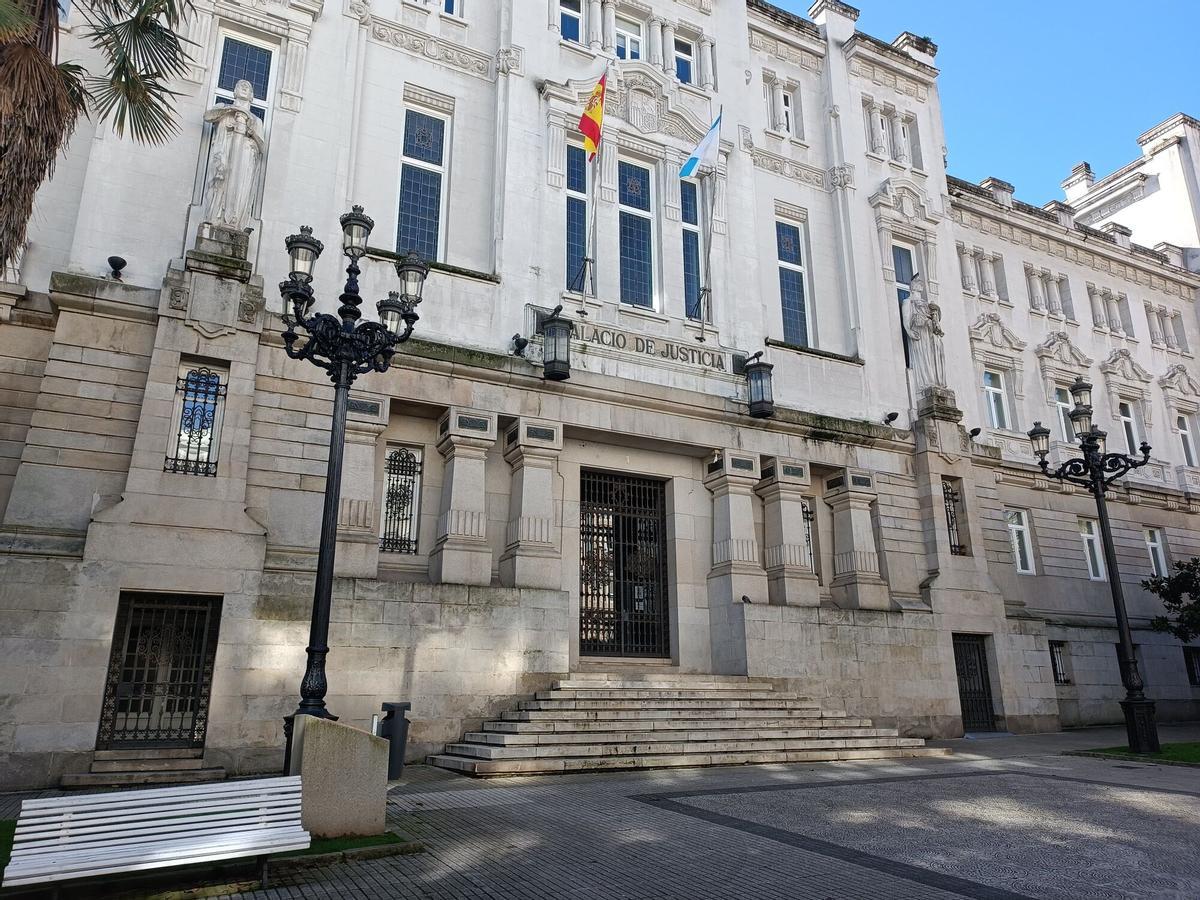 Edificio en A Coruña del Tribunal Superior de Xustiza.