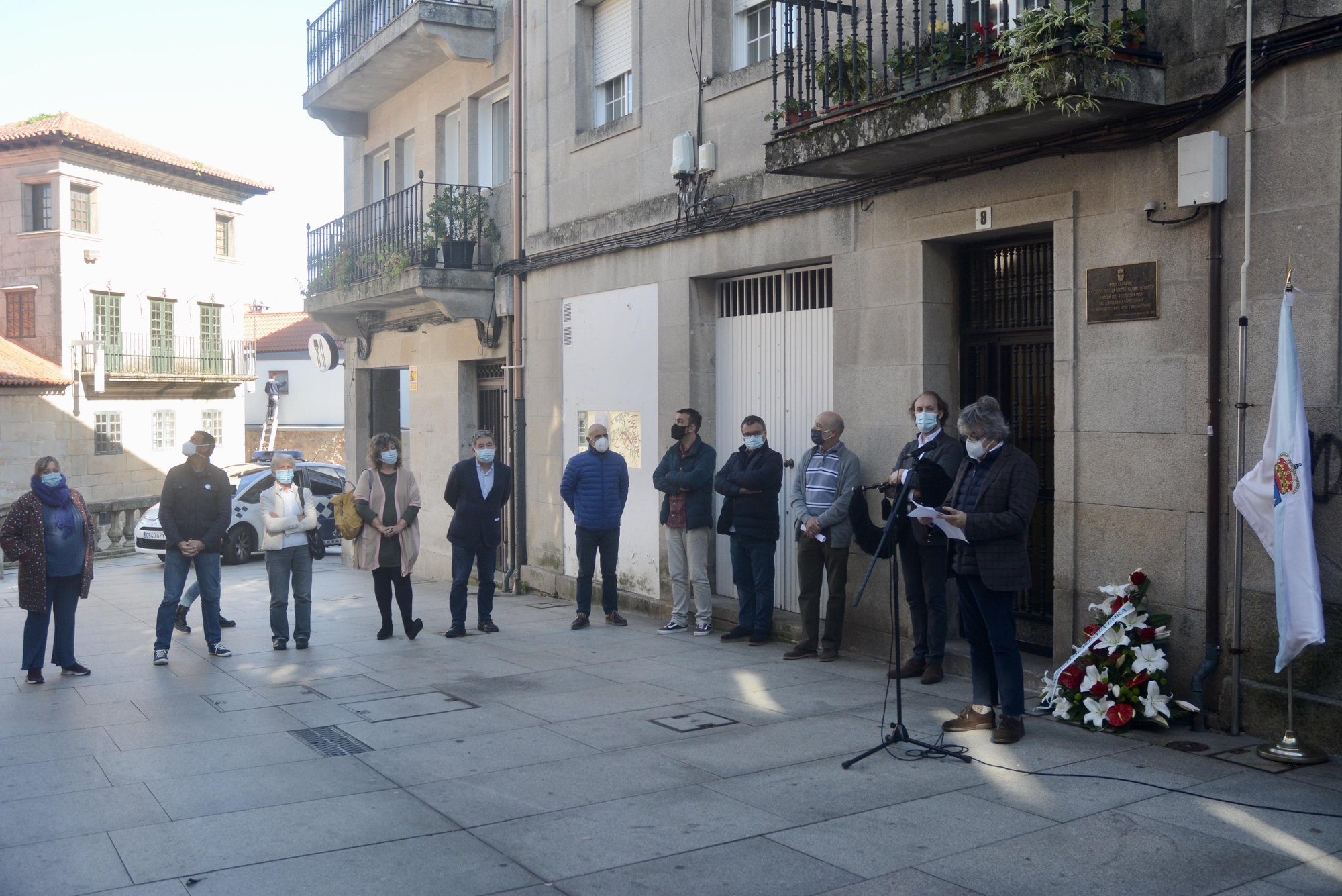 Ponevedra homenajea al gaiteiro Ricardo Portela