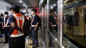 Un xoc de trens al metro de Kuala Lumpur deixa almenys 213 ferits