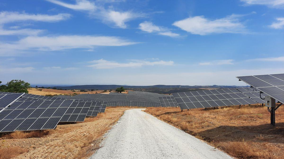Una planta solar instalada en un municipio de la región.