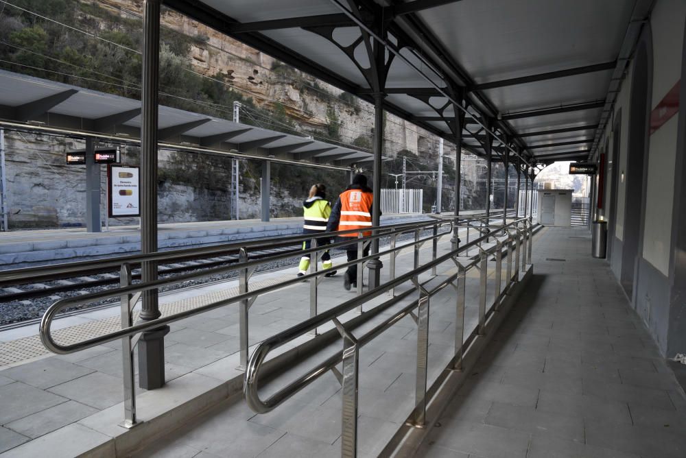 La nova estació de la Renfe de Manresa