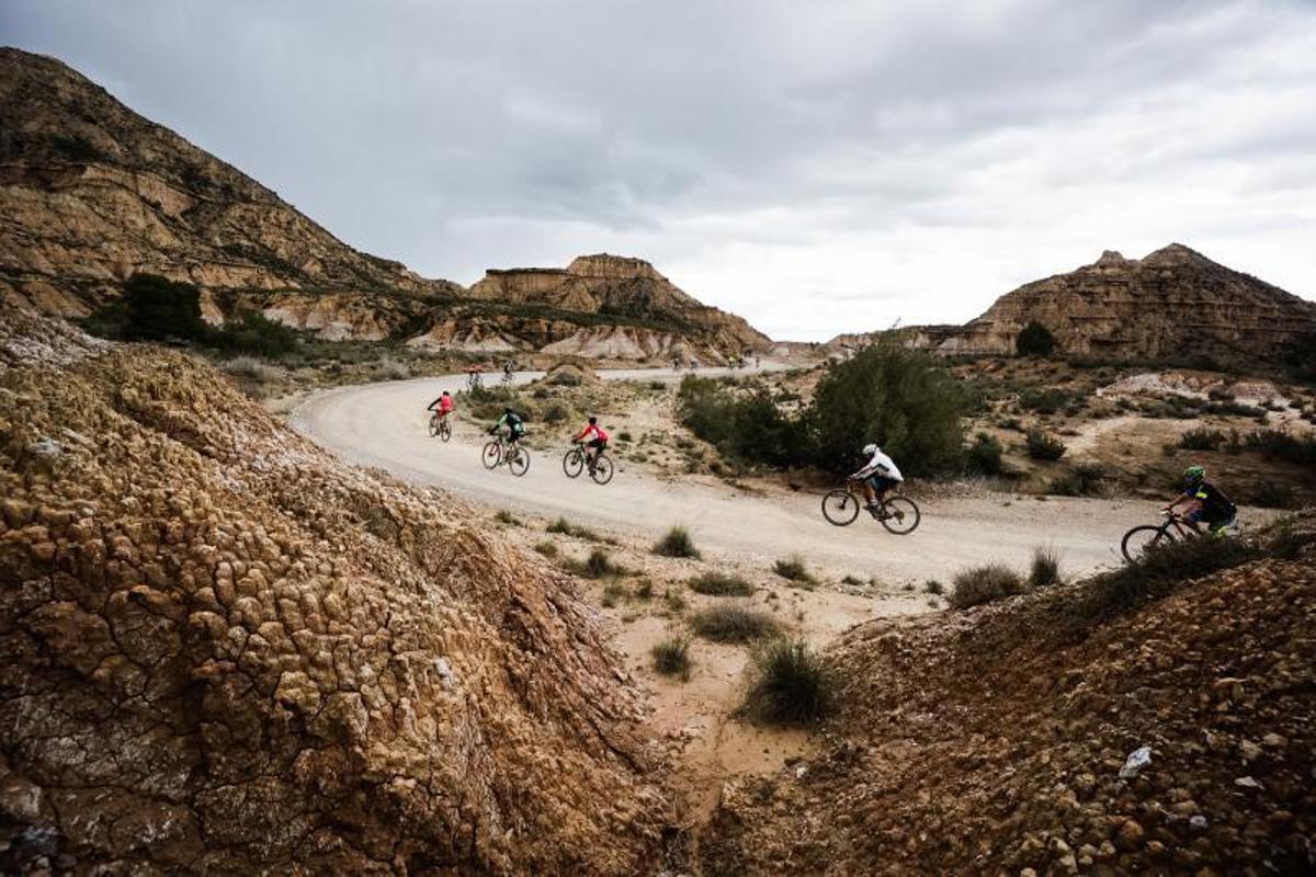 El paisaje al paso de la ruta fue espectacular. | COMARCA DE LOS MONEGROS