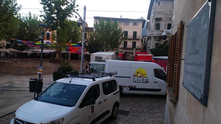 El transporte avisa de que no repartirá en el centro de Sóller a partir del lunes