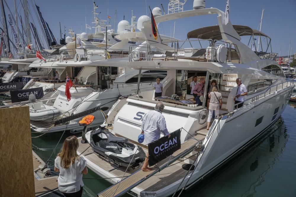 Rundgang auf der Boatshow in Palma 2018