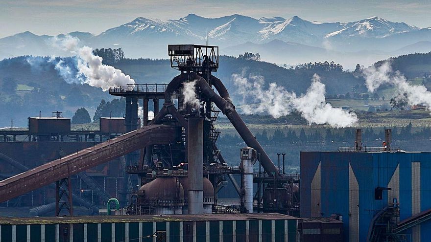 Las dos factorías asturianas de Arcelor, afectadas por el gran apagón que sufrieron un millón de hogares en España