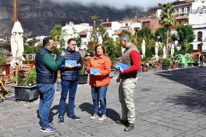 Acto electoral del PP en Tejeda