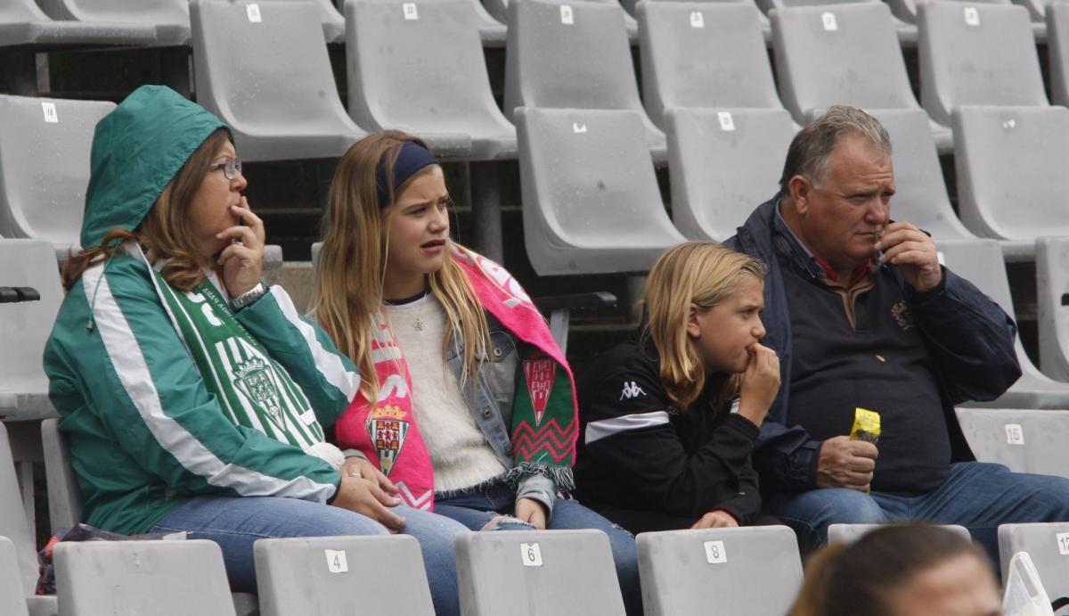 La afición cordobesista en el partido contra el Mallorca