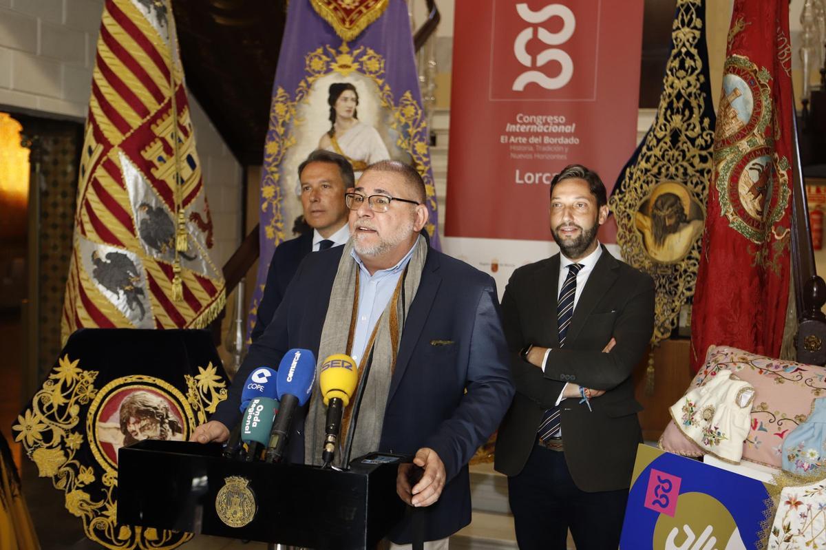 Pérez, durante su intervención.