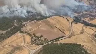 Directo | Incendio forestal en Peñarroya de Tastavins (Teruel), última hora