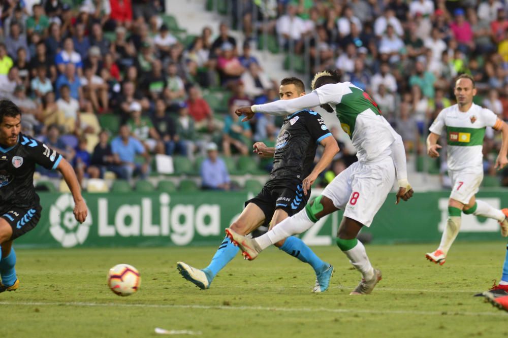 La victoria del Elche ante el CD Lugo en imágenes